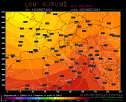 Nelle prossime ore l'Africano si ritira verso est, entrano correnti più fredde da nord. Lunedì 08 Settembre